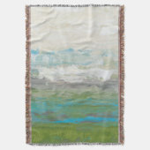 Weiße Wolken mit Blick auf die wunderschöne Landsc Decke (Vorderseite Vertikal)