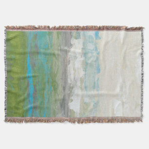 Weiße Wolken mit Blick auf die wunderschöne Landsc Decke