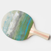 Weiße Wolken mit Blick auf die wunderschöne Landsc Tischtennis Schläger (Seitenansicht)