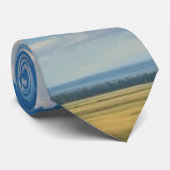 Weiße Wolken und klarer blauer Himmel Krawatte (Gerollt)