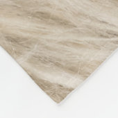 Weiße Wolle Fluffy Textur Hintergrund Fleecedecke (Ecke)