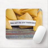 Weiße Worte Mousepad (Mit Mouse)