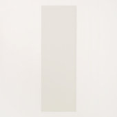 Weiße Yoga Mat Yogamatte (Rückseite)