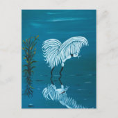 WEISSEGRET POSTKARTE (Vorderseite)