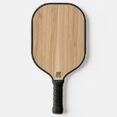 Weißeiche Holz Pickleball Schläger (Rückseite)