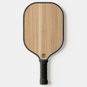 Weißeiche Holz Pickleball Schläger (Vorderseite)