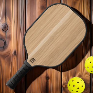 Weißeiche Holz Pickleball Schläger