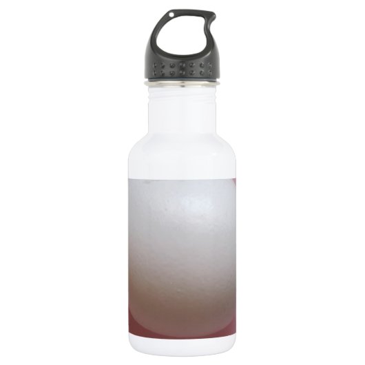 Weißeier Edelstahlflasche (Vorderseite)