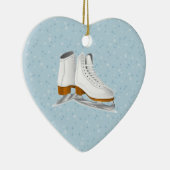 Weißeis-Skate Keramik Ornament (Rechts)