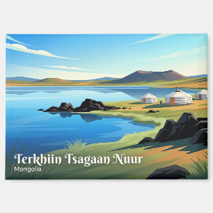 Weißen See, Terkhiin Tsagaan Mongolei Magnet