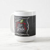 Weissen Sie 3. Lehrer-Kaffee-Tasse des Grad-| Kaffeetasse (Vorderseite Links)