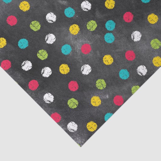 Weissen Sie es oben! Regenbogen-Tupfen - Seidenpapier (Ausschnitt)