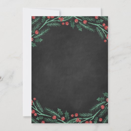 Weissen Sie Klingel und vermischen Sie Einladung (Rückseite)