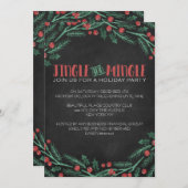 Weissen Sie Klingel und vermischen Sie Einladung (Vorne/Hinten)