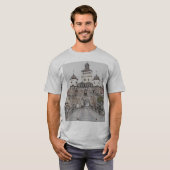  Weißenburg Historisches Stadttor Design T-Shirt (Vorne ganz)