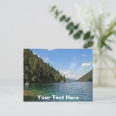 Weißensee, Österreich, anpassbare Postkarte (Stehend Vorderseite)