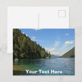 Weißensee, Österreich, anpassbare Postkarte (Vorne/Hinten)