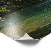 Weißensee, Österreich Fotodruck (Ecke)