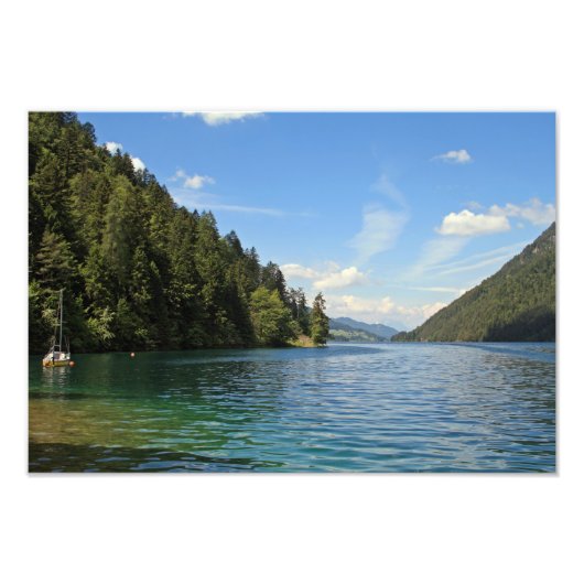 Weißensee, Österreich Fotodruck (Vorne)