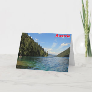 Weißensee, Österreich Karte
