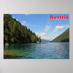 Weißensee, Österreich Poster