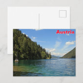 Weißensee, Österreich Postkarte (Vorne/Hinten)