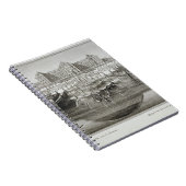 Weissenstein, Ansicht in Richtung zum Schloss vom Notizblock (Rechte Seite)