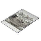 Weissenstein, Ansicht in Richtung zum Schloss vom Notizblock (Linke Seite)