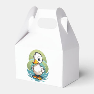 Weißente Geschenkschachtel