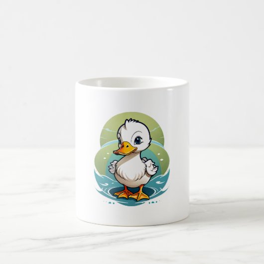 Weißente Kaffeetasse (Mittel)
