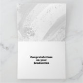 Weißer 30. Geburtstag Karte (Innenseite)