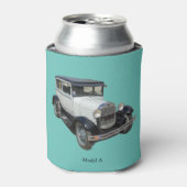 Weißer A Dosenkühler (Kanne Vorderseite)