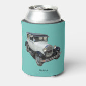 Weißer A Dosenkühler (Kanne Rückseite)