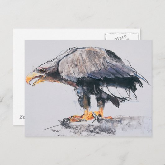 Weißer Adler 2001 Postkarte (Vorne/Hinten)