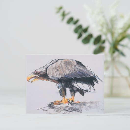 Weißer Adler 2001 Postkarte (Stehend Vorderseite)