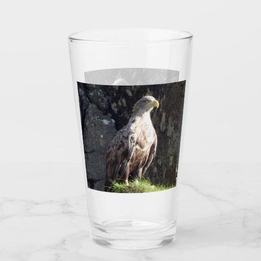 Weißer Adler Glas (Vorderseite)