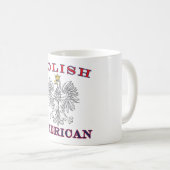 Weißer Adler Kaffeetasse (VorderseiteRechts)