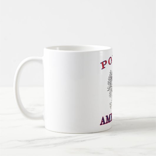Weißer Adler Kaffeetasse (Links)