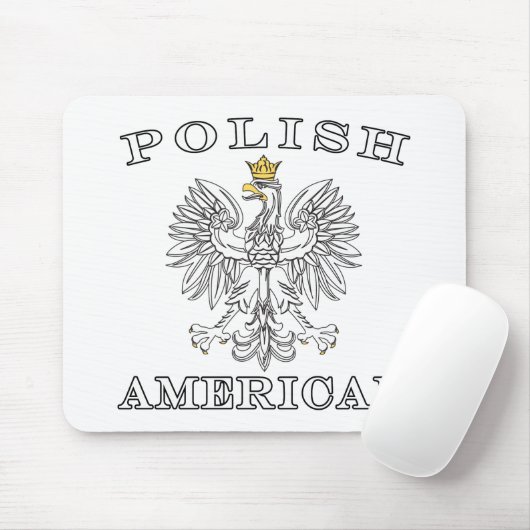Weißer Adler Mousepad (Mit Mouse)