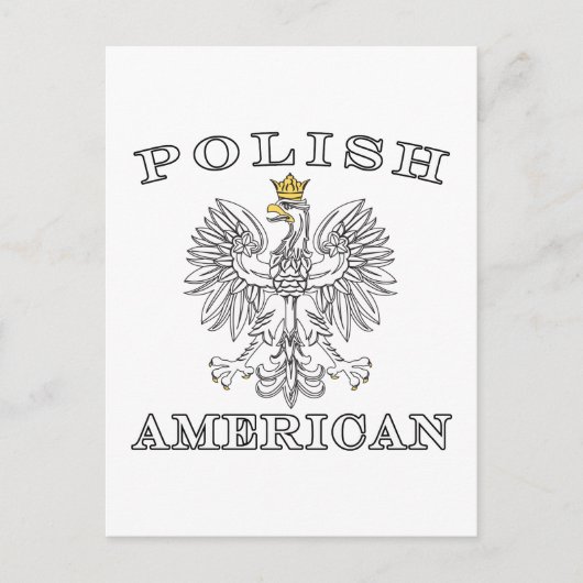 Weißer Adler Postkarte (Vorderseite)