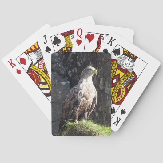 Weißer Adler Spielkarten (Rückseite)