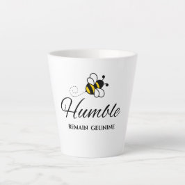 WEIßER AKZENT 12OZ LATTE MOTIVATIONSBIE NE BESCHEI MILCHTASSE