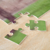 Weißer Alpaca Puzzle (Seite)