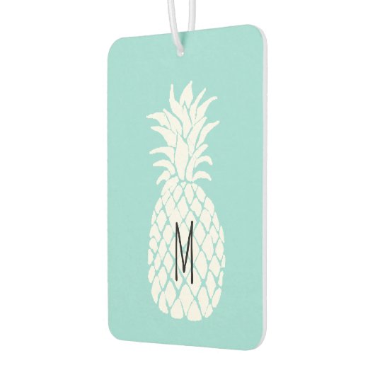 weißer Ananas Autolufterfrischer (Links)