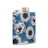 Weißer Anemongarten Flachmann (Rechts)