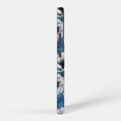 Weißer Anemongarten Samsung Galaxy Hülle (Rechte Seite)