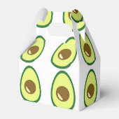 Weißer Avocado in Scheiben Geschenkschachtel (Vorderseite)