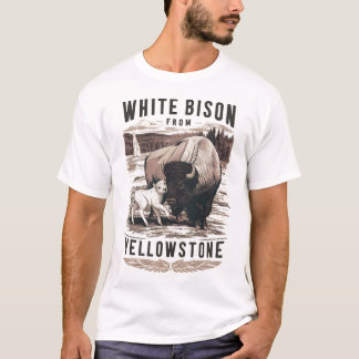 WEISSER BABY-BISON-PROPHEKT CALF VON YELLOWSTONE 4 T-Shirt