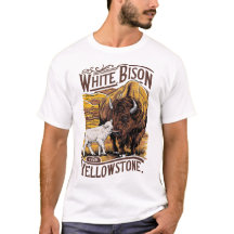 WEISSER BABY-BISON-PROPHEKT CALF VON YELLOWSTONE