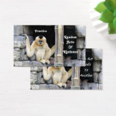 Weißer Backenkäfer Gibbon Random Acts of Kindness  (Schreibtisch)